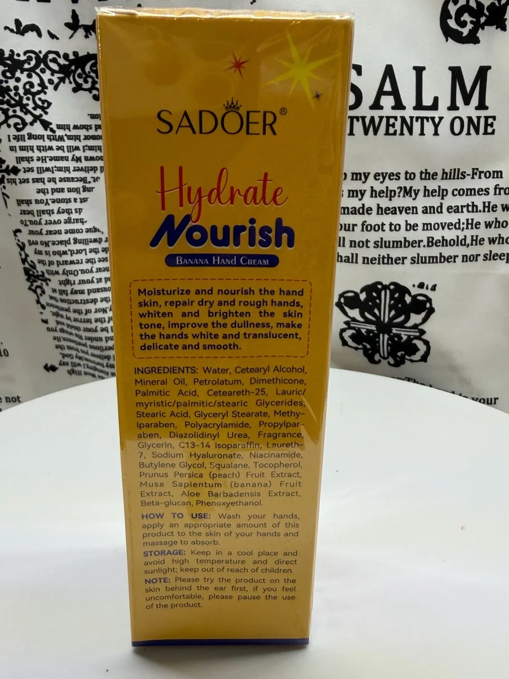 Banana Hand Cream